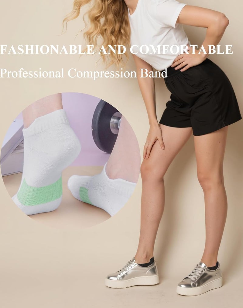 Darller 6 Pairs Ankle Socks for Women - Lightweight Low Cut No Show Casual Cotton Socks Breathable - Image 5